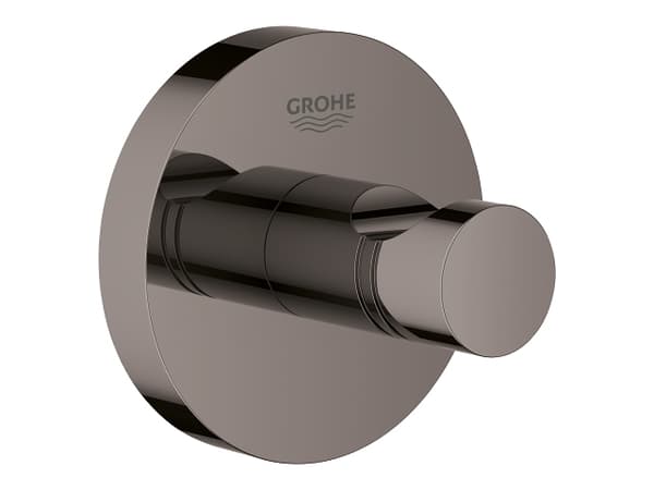 Grohe Essentials håndklædekrog i metal - Poleret Hard Graphite