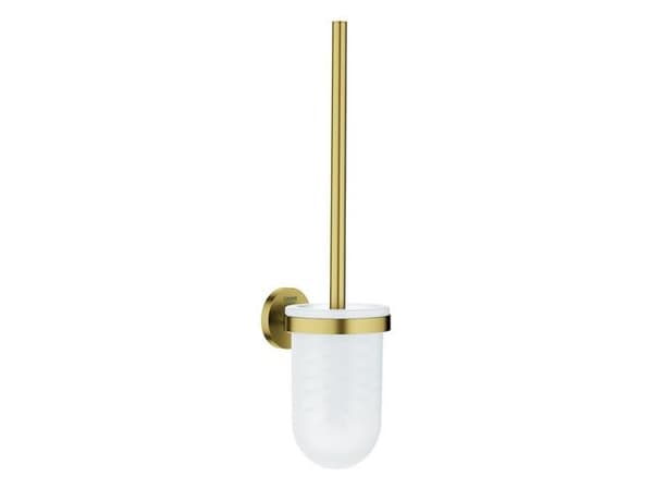 Grohe Essentials toalettbørstesett - børstet messing