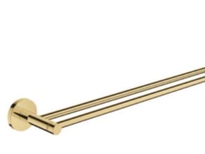 Grohe Essentials dobbelt håndklædestang - Poleret Cool Sunrise