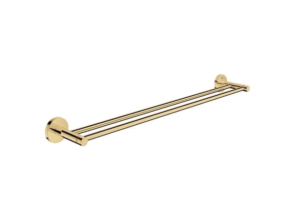 Grohe Essentials dobbelt håndklædestang - Poleret Cool Sunrise