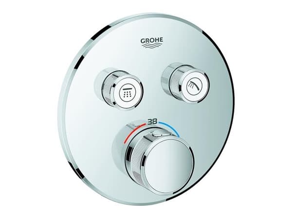 GROHE Grohtherm Smartcontrol Termostat til indbygning med to ventiler - 29119000