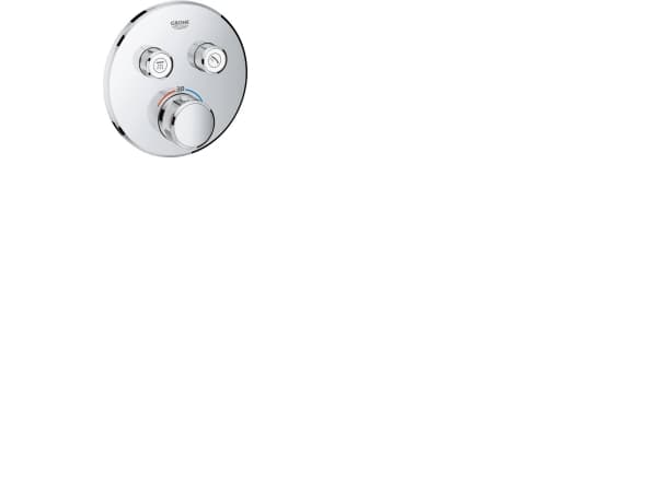 GROHE Grohtherm Smartcontrol Termostat til indbygning med to ventiler - 29119000