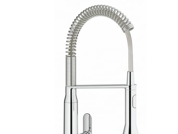 GROHE K7, Kromfarget, Kran-håndtak, Single/enkelt, Keramisk, 3,5 cm, 140°