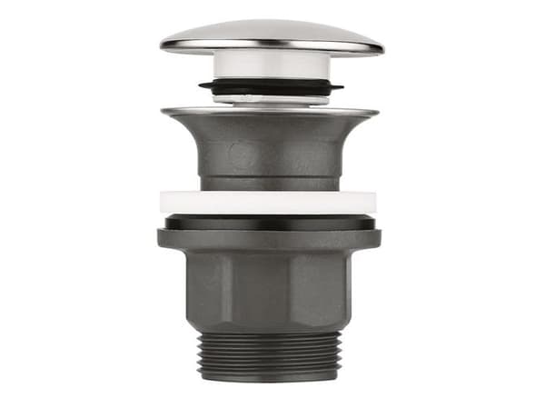 GROHE Bottenventil med push-open - Krom