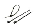 Pikkukuva 3 / 4: TRU COMPONENTS 1592761 TC-HVR300SBK203 Kaapelinsidontalajitelma 300 mm 4,50 mm Musta avattava 100 kpl