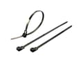 Pikkukuva 1 / 4: TRU COMPONENTS 1592761 TC-HVR300SBK203 Kaapelinsidontalajitelma 300 mm 4,50 mm Musta avattava 100 kpl