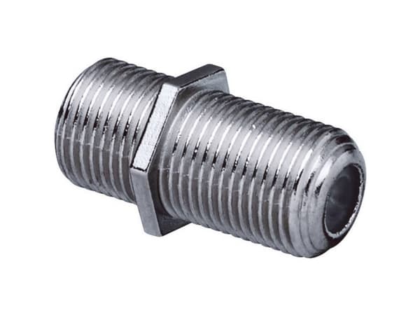 Renkforce SAT Adapter [F-Kupplung - F-Kupplung] Silber Renkforce (RF-4196973)