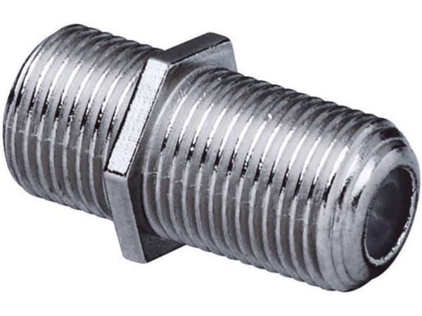 Renkforce SAT Adapter [F-Kupplung - F-Kupplung] Silber Renkforce (RF-4196973)