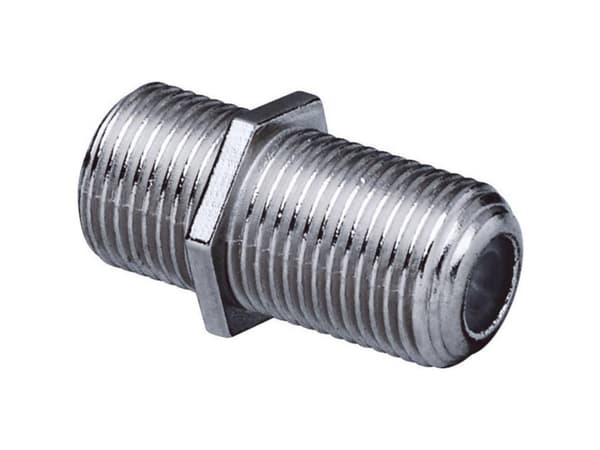 Renkforce SAT Adapter [F-Kupplung - F-Kupplung] Silber Renkforce (RF-4196973)