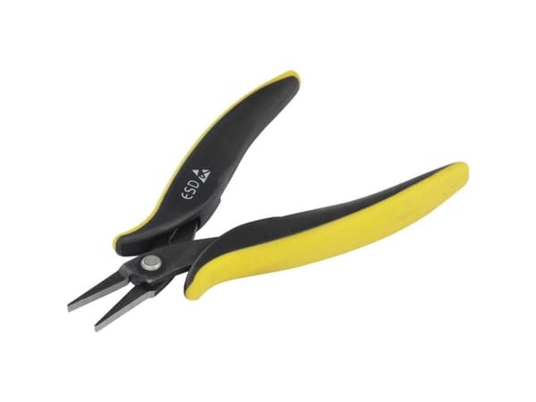 TOOLCRAFT 1555068 Fladtang Flad HRC-stål 144 mm
