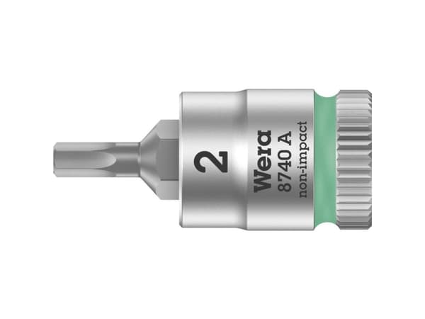 Wera 8740 A 05003330001 Unbrako hylsy 2 mm 1/4 (6,3 mm)