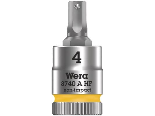 Wera 8740 A HF, 1 stykker, Sekskantet, 25,4 / 4 mm (1 / 4"), Rustfritt stål, 28 mm