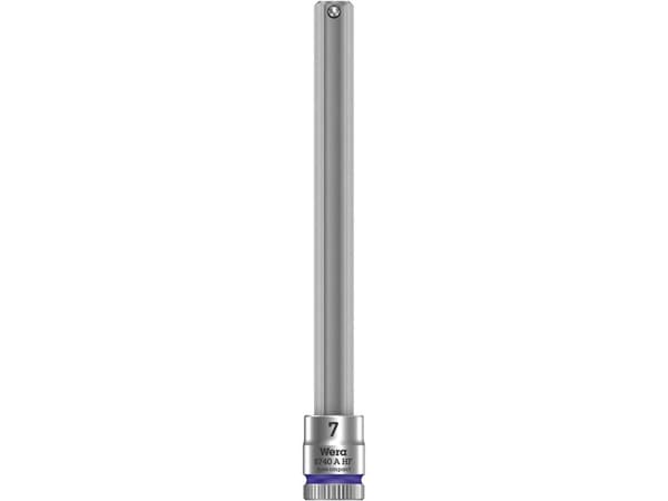 Wera 05003342001, Uttag, 1/4", Metrisk, 1 huvuden, 7 mm, 10 cm