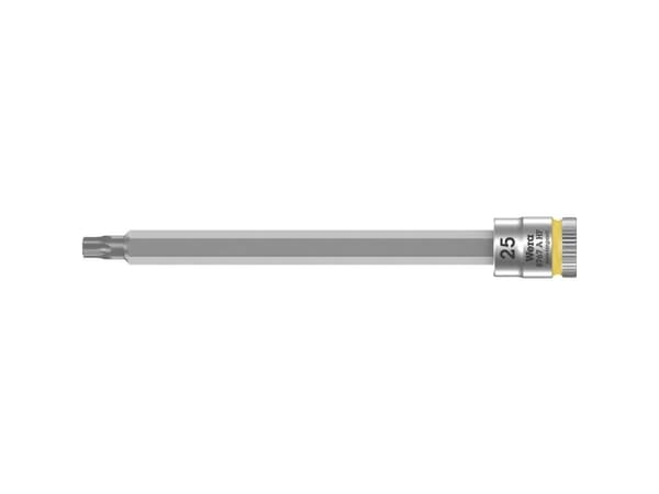Wera 05003366001, Sokkel, 1/4", 1 huvud(er), T25, Krom-vanadium-stål, Krom