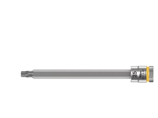 Wera 05003366001, Sokkel, 1/4", 1 huvud(er), T25, Krom-vanadium-stål, Krom