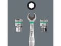 Miniatyrbilde 2 av 5: Wera 05003719001, Stikkontakt, 1/4", Metrisk, 1 hoder, 5 mm, Kromvanadiumstål