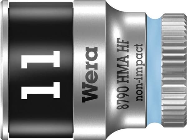 Wera 8790 HMA 05003726001 Udvendig sekskant Topnøgleindsats 11 mm 1/4 (6,3 mm)