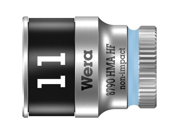 Wera 8790 HMA 05003726001 Udvendig sekskant Topnøgleindsats 11 mm 1/4 (6,3 mm)