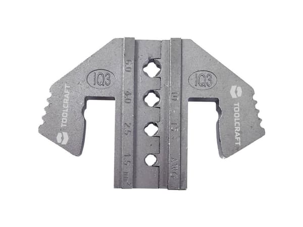 TOOLCRAFT PLE-IQ3 Krympeindsats Solcelle-stikforbindelse 6.0 til 1.5 mm² Passer til mærke TOOLCRAFT PZ-500