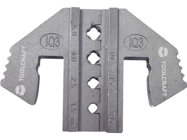 TOOLCRAFT PLE-IQ3 Krympeindsats Solcelle-stikforbindelse 6.0 til 1.5 mm² Passer til mærke TOOLCRAFT PZ-500