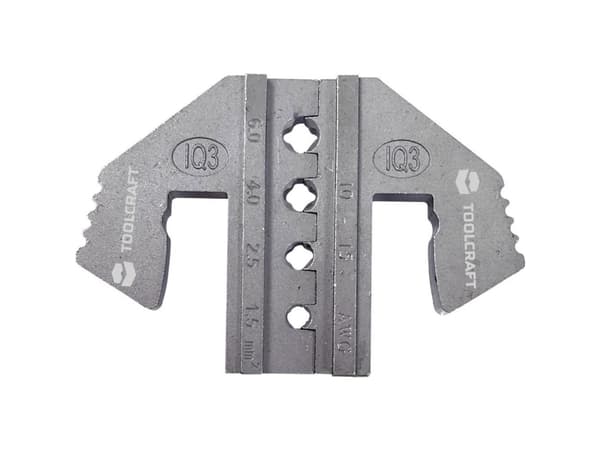 TOOLCRAFT PLE-IQ3 Krympeindsats Solcelle-stikforbindelse 6.0 til 1.5 mm² Passer til mærke TOOLCRAFT PZ-500