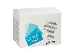 Brandsårsgel PLUM QuickCool Brev til QuickSafeskab,6 bk x 18 stk/krt