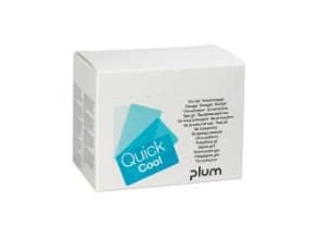 Brandsårsgel PLUM QuickCool Brev til QuickSafeskab,6 bk x 18 stk/krt