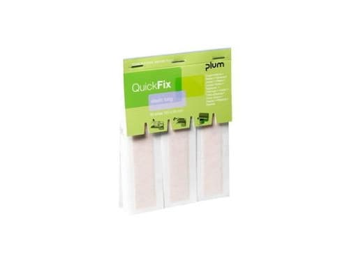 Plaster Lang Vandafvisende Elastisk Hvid,8 pk x 30 stk/krt