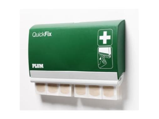 Dispenser Plaster Snøgg Soft 1 500cm Plast med Afrivefunktion Gul/Blå,1 stk