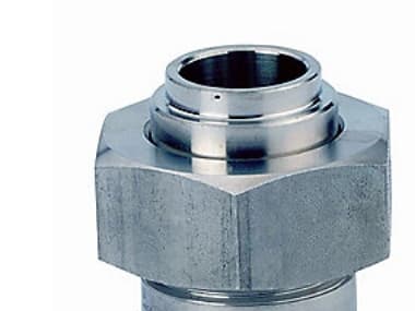 Stainless Union 1 - Svetsverktyg, maskinbit, med konisk tätning, L=50, NW=50