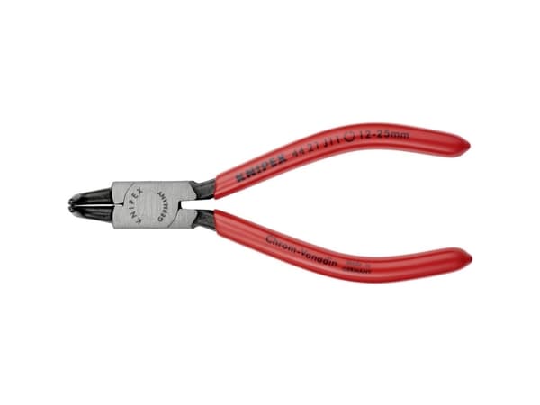 Knipex 44 21 J11, Låseringtang, Kromvanadiumstål, Plast, Rød, 130 mm, 88 g