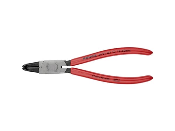 Knipex 44 21 J21, Låsringstång, Kromvanadinstål, Plast, Röd, 170 mm, 139 g