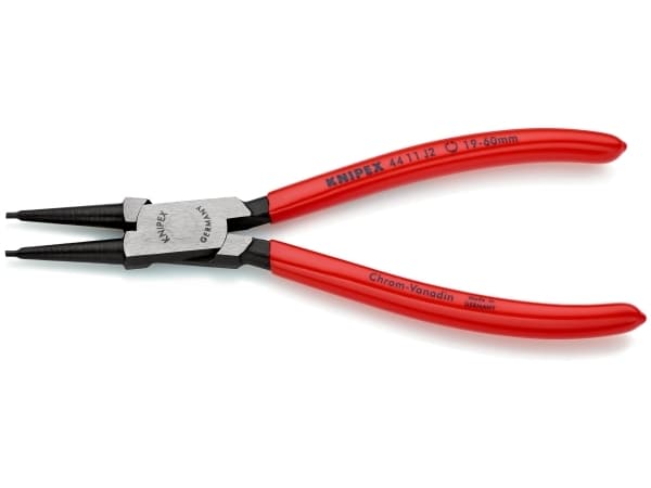 Knipex 44 11 J2, Lukkorengaspihdit, Kromivanadiini-teräs, Muovi, Punainen, 180 mm, 135 g
