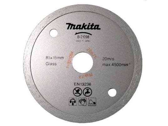 Makita - Skärskiva i diamant - för glas, kakel, keramik, marmor - 85 mm - för Makita CC300DZ, CC301DSMJ
