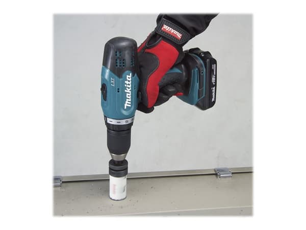 Makita DDF453SYE - Borr/drivare - sladdlös - 2 hastigheter - nyckellös chuck 13 mm - 42 N·m - 2 batterier - 18 V