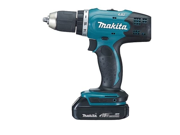 Makita DDF453SYE - Borr/drivare - sladdlös - 2 hastigheter - nyckellös chuck 13 mm - 42 N·m - 2 batterier - 18 V