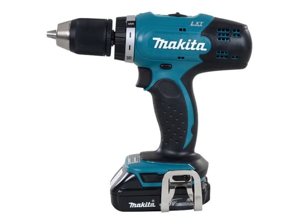 Makita DDF453SYE - Borr/drivare - sladdlös - 2 hastigheter - nyckellös chuck 13 mm - 42 N·m - 2 batterier - 18 V