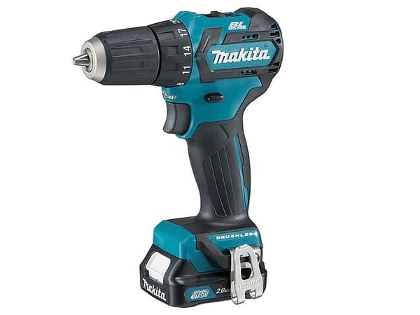 Makita DF332DSAJ, Boremaskin med pistolgrep, 1 cm, 2,8 cm, 1 cm, 0,8 mm, 450 RPM