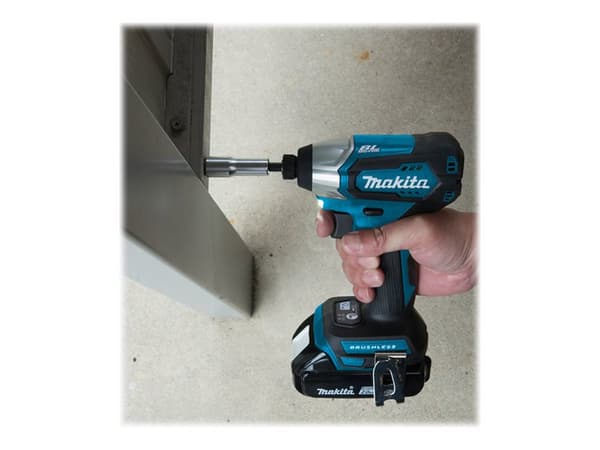 Makita DTD155 - Stötdrivare - sladdlös - 1/4-tums hexuttag 6.35 mm - 140 N·m - inget batteri - 18 V - SOLO