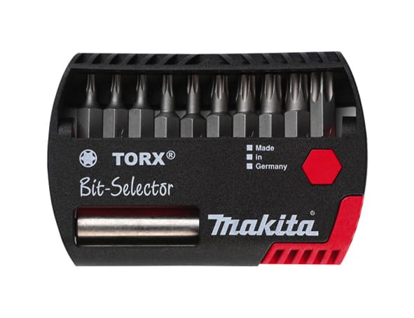 Makita - Skruvmejselbitsats - 11 delar - torx - längd: 25 mm - för Makita DHP482RTJ