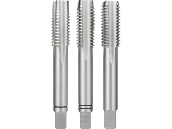 RUKO 230100 Handgängborrmaskin 3 delar metrisk M10 x 1,50 Högerskärande DIN 352 HSS 1 sats