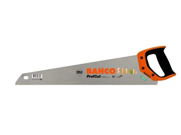 Bahco PC-22-FILE-U7, Ryggsåg, Plast, Trä, Svart, Röd, Rostfritt stål, Svart, Röd, 1 styck, 55 cm