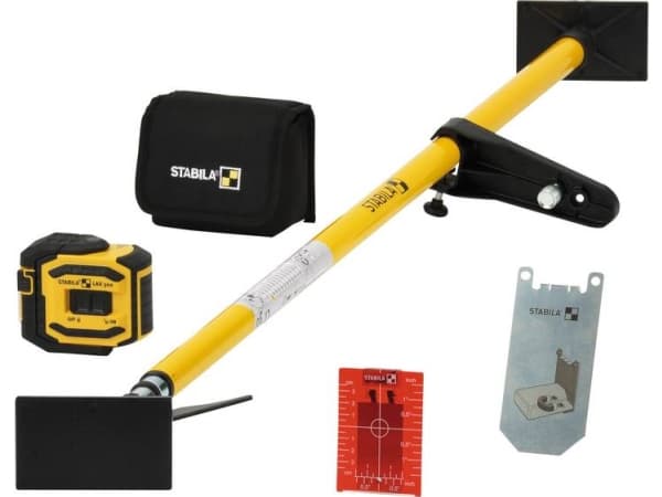 Stabila 5-piece Stabila LAX 300 + LT 30 cross-plumb laser