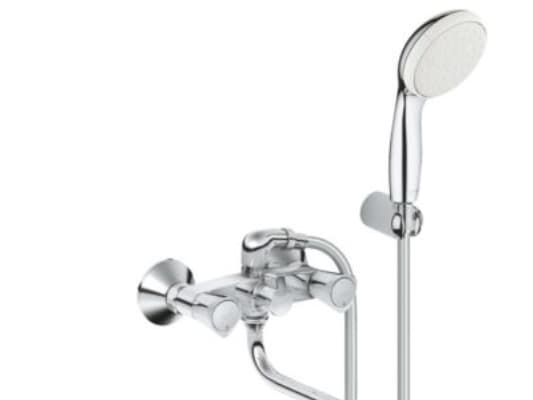 Grohe Costa S Flerfunktionsbatteri metalgreb varmeisoleret til skrue