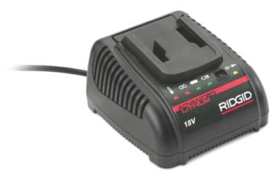 Batteri lader 12V - Ridgid t/presmaskine RP240,RP241 & t/håndholdt kamera CA 350