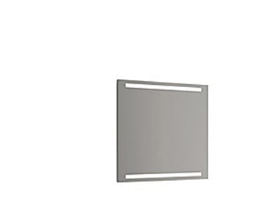 Dansani Spejl Repeat 70*80 cm - Repeat Spejl med vandret lys i top og bund, 80x70 cm