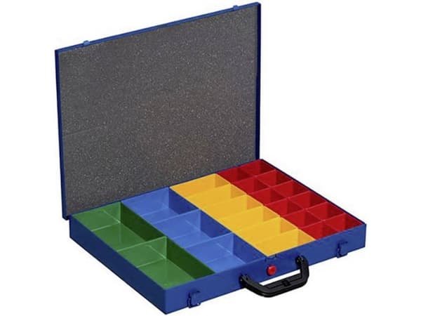 Allit 454128 Sortimentskuffert (L x B x H) 440 x 370 x 51 mm Indhold 1 stk