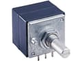 Miniatyrbild 2 av 2: ALPS RK27112 250KAX2 Dammtät roterande potentiometer Stereo 0,05 W 250 kΩ 1 st