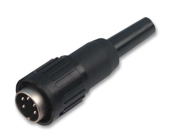 Amphenol T 3424 501, 5 A, 300 V, suora, pistorasia, nikkeli, IP40
