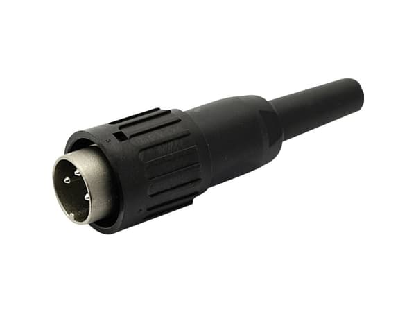 Amphenol T 3524 501, 5 A, 150 V, Suora, Uros, Musta, IP40